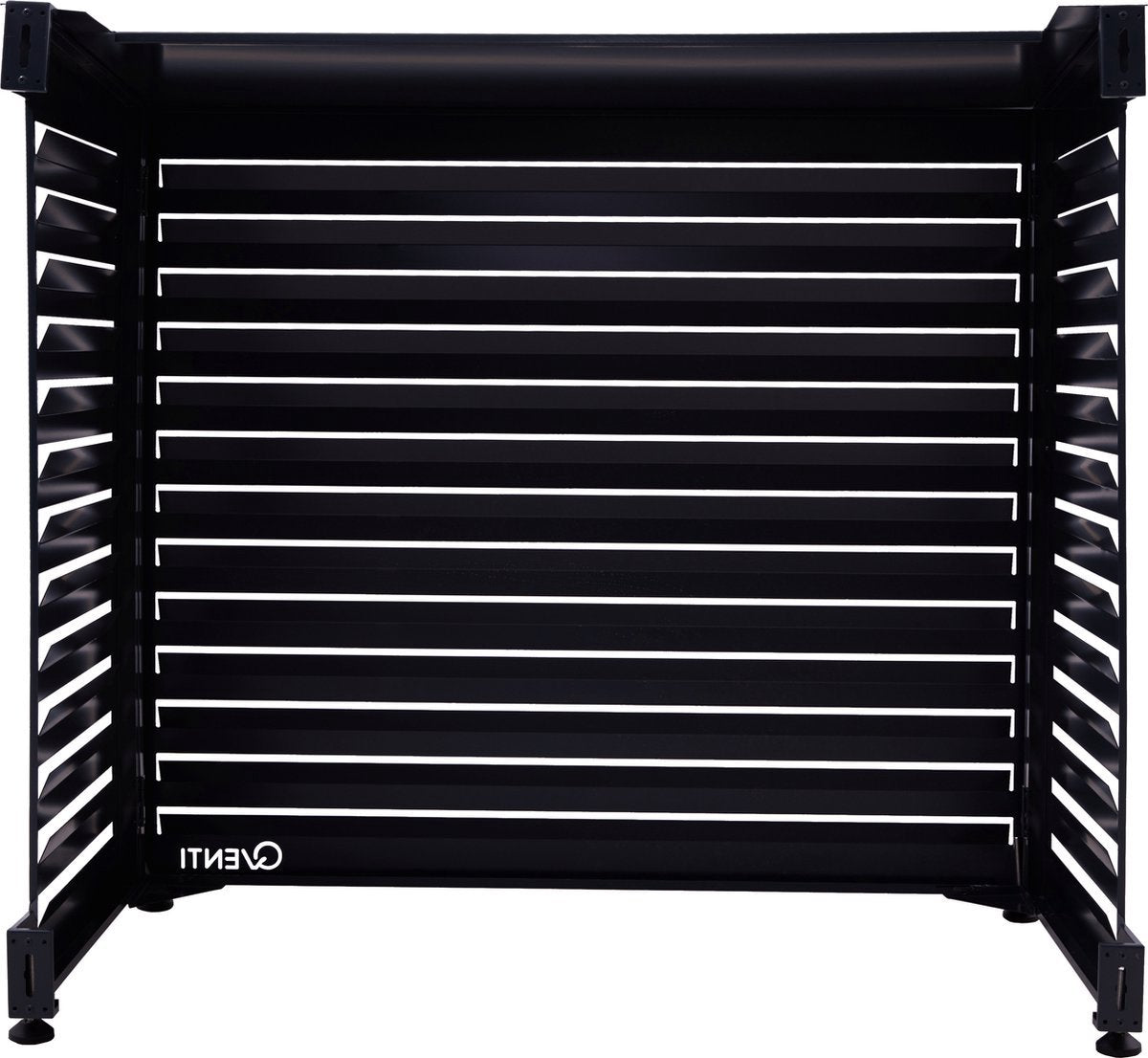 QVENTI - Airco & Warmtepomp Buitenunit Omkasting – 130 x 115 x 65cm – 5 jaar garantie