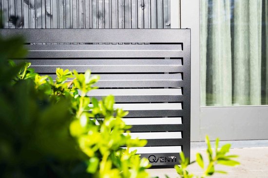 QVENTI - Airco & Warmtepomp Buitenunit Omkasting – 130 x 115 x 65cm – 5 jaar garantie