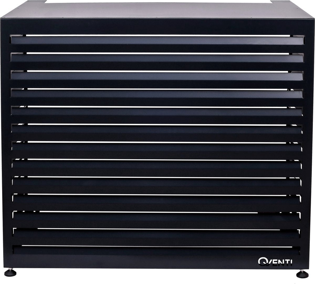 QVENTI - Airco & Warmtepomp Buitenunit Omkasting – 130 x 115 x 65cm – 5 jaar garantie