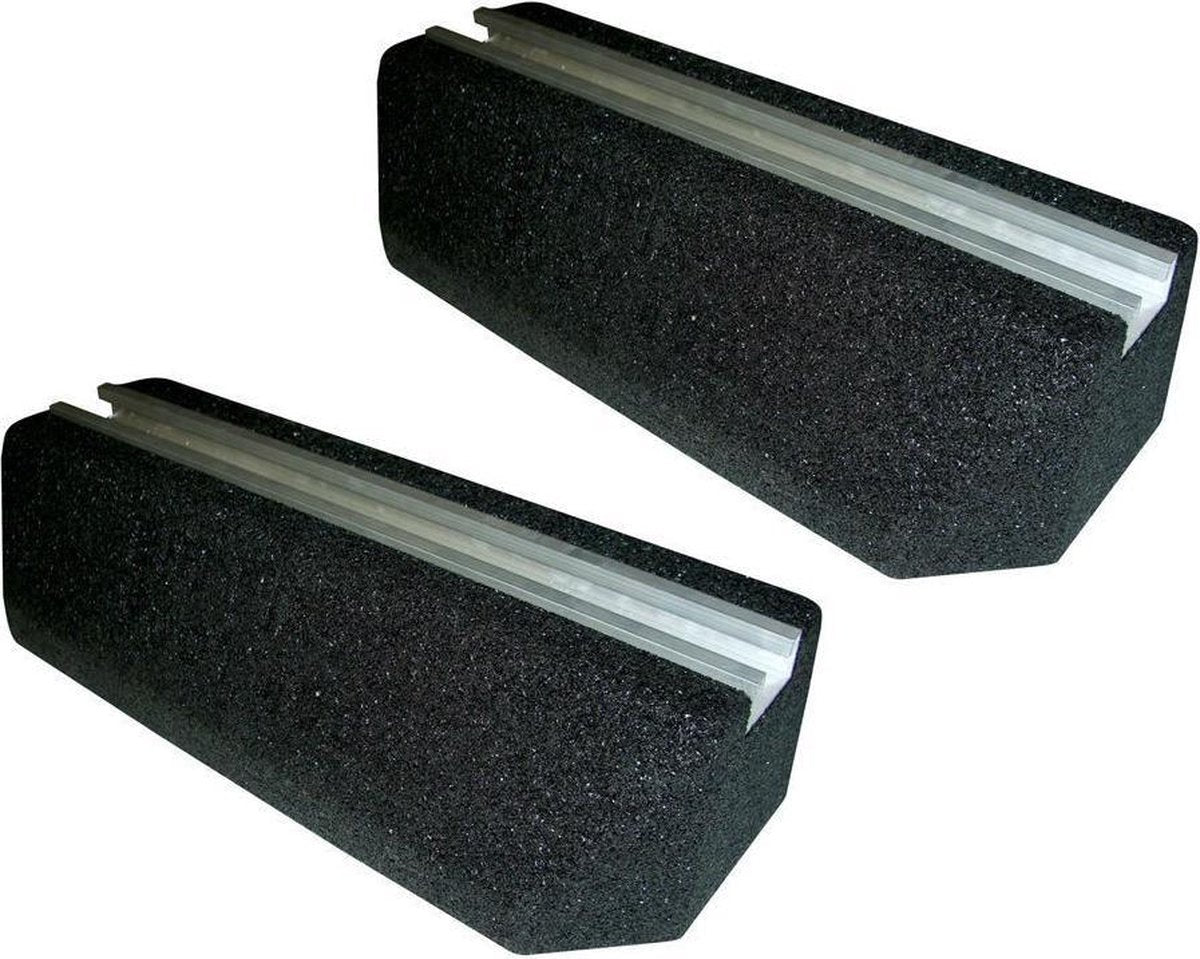 Big Foot - Rubberen grondblokken - Trillings Dempers - Airco buitenunit of Warmtepomp Set 2 stuks