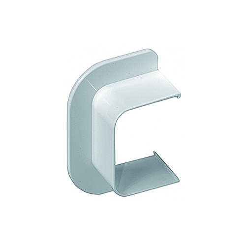 Climaplus Muurrosette vlak 70x55 mm Ral 9010 Wit