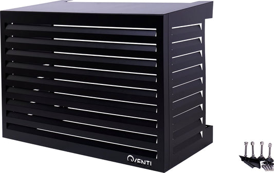 QVENTI - airco & warmtepomp buitenunit omkasting - 115x 85x 57,5cm - 5 jaar garantie