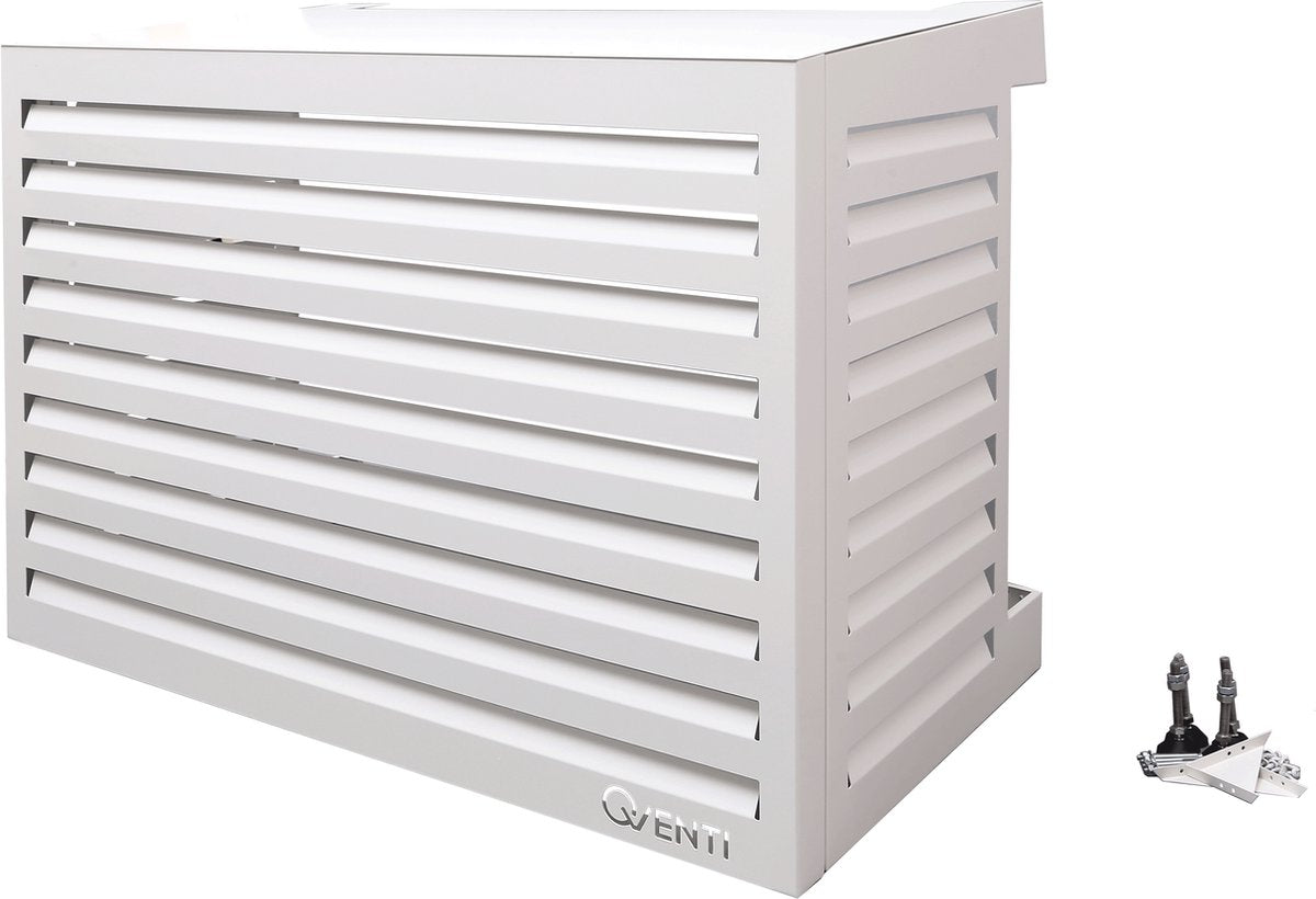 QVENTI - airco & warmtepomp buitenunit omkasting - 100x75x50cm - 5 jaar garantie