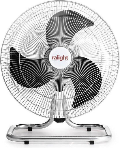Ralight - Vloerventilator 45cm - Chroom