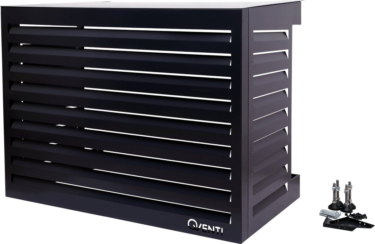 QVENTI - airco & warmtepomp buitenunit omkasting - 115x 85x 57,5cm - 5 jaar garantie