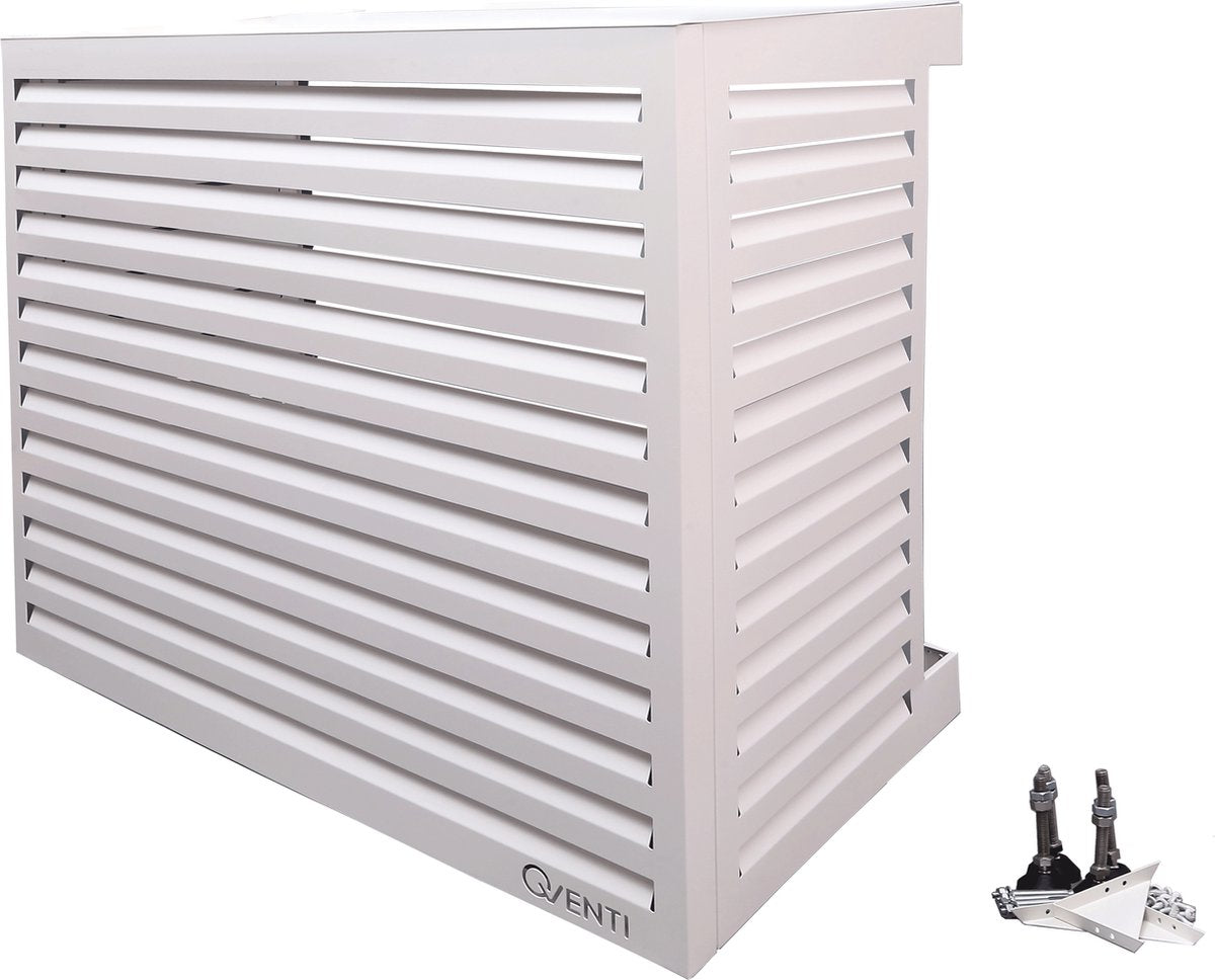QVENTI - airco & warmtepomp buitenunit omkasting - 115x 85x 57,5cm - 5 jaar garantie
