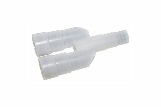 3 Weg Y connector 20/18/16 mm voor flexibele condensslang