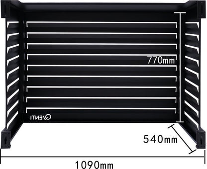 QVENTI - airco & warmtepomp buitenunit omkasting - 115x 85x 57,5cm - 5 jaar garantie