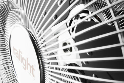Ralight 45T-S - Statiefventilator - Staande zwenkventilator 45 cm - Chroom