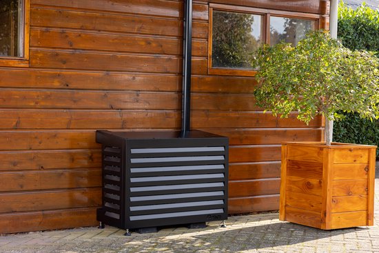 QVENTI - airco & warmtepomp buitenunit omkasting - 115x 85x 57,5cm - 5 jaar garantie