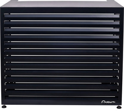 QVENTI - Airco & Warmtepomp Buitenunit Omkasting – 130 x 115 x 65cm – 5 jaar garantie