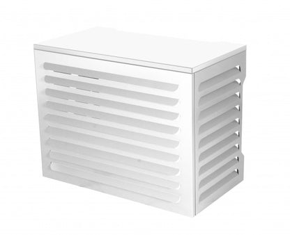 Bodo® - Aluminium Airco Cover - Airco Omkasting - Buitenunit omkasting - 110 x 85 x 60 cm - Medium - Antraciet of Wit