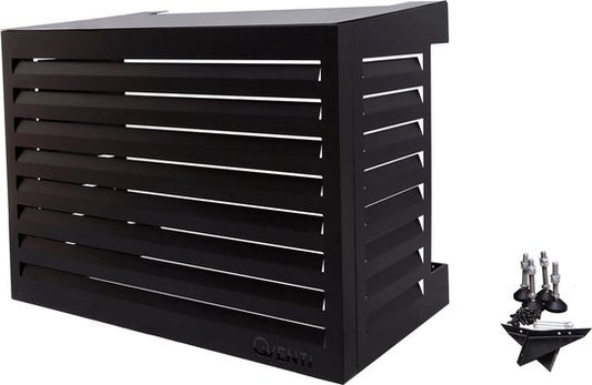 QVENTI - Airco & Warmtepomp Buitenunit Omkasting – 130 x 115 x 65cm – 5 jaar garantie