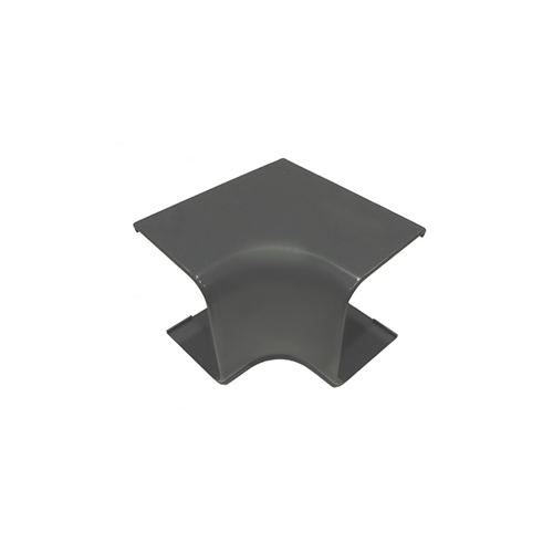 Climaplus Haakse binnenbocht GRIJS 90x65 mm Ral 7016