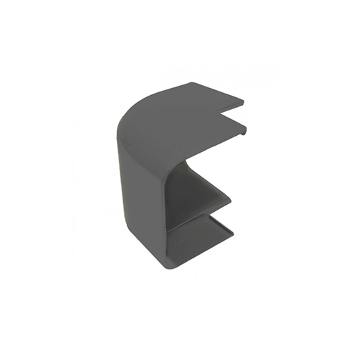 Climaplus Haakse buitenbocht GRIJS 90x65 mm Ral 7016