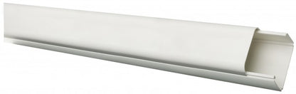 Climaplus montagekanaal 90 x 65 mm Ral 9010 Wit, lengte 2 meter