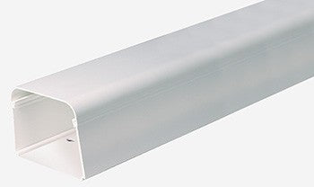 Climaplus montagekanaal 90 x 65 mm Ral 9010 Wit, lengte 2 meter