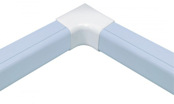 Climaplus Haakse binnenbocht 90x65 mm Ral 9010 Wit