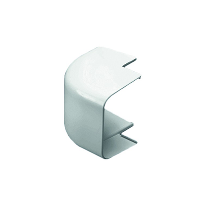 Climaplus Haakse buitenbocht 90x65 mm Ral 9010 Wit