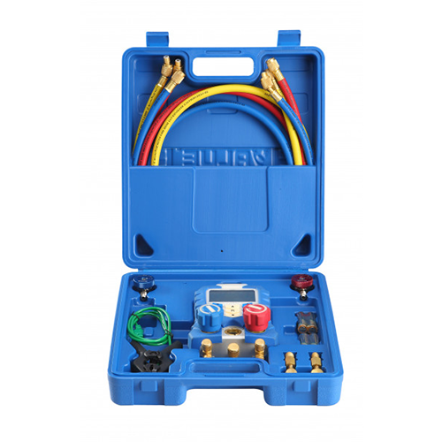 Value - Digitale manifold set met temperatuurklem incl slangenset