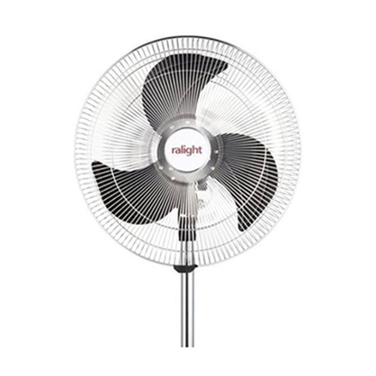 Ralight 45T-S - Statiefventilator - Staande zwenkventilator 45 cm - Chroom