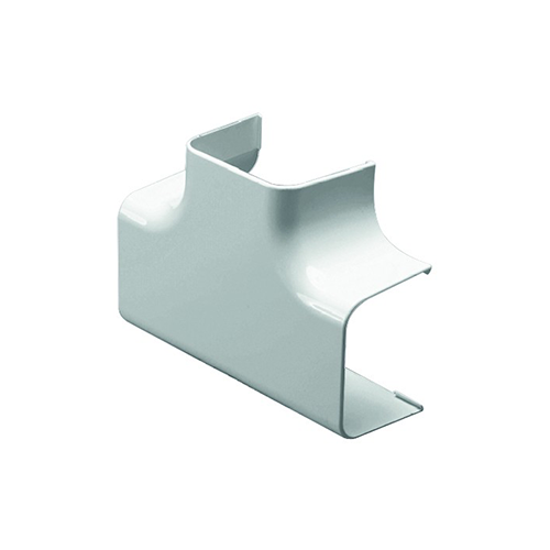 Climaplus T-stuk voor montagekanaal 90x65 mm Ral 9010 Wit
