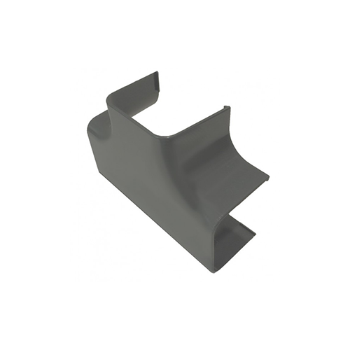 Climaplus T-stuk voor montagekanaal GRIJS 90x65 mm Ral 7016