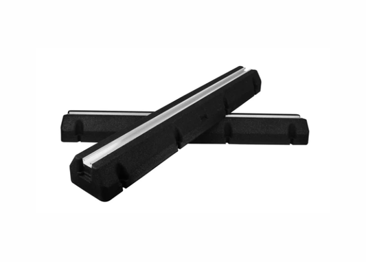 Bodo® - Rubberen Montage Balk 1000mm - Ventilatie- en airconditioningaccessoire - Trilling dempend Rubber - Montage blok - Set - Airco - Inclusief Inlegmoeren & levelaars